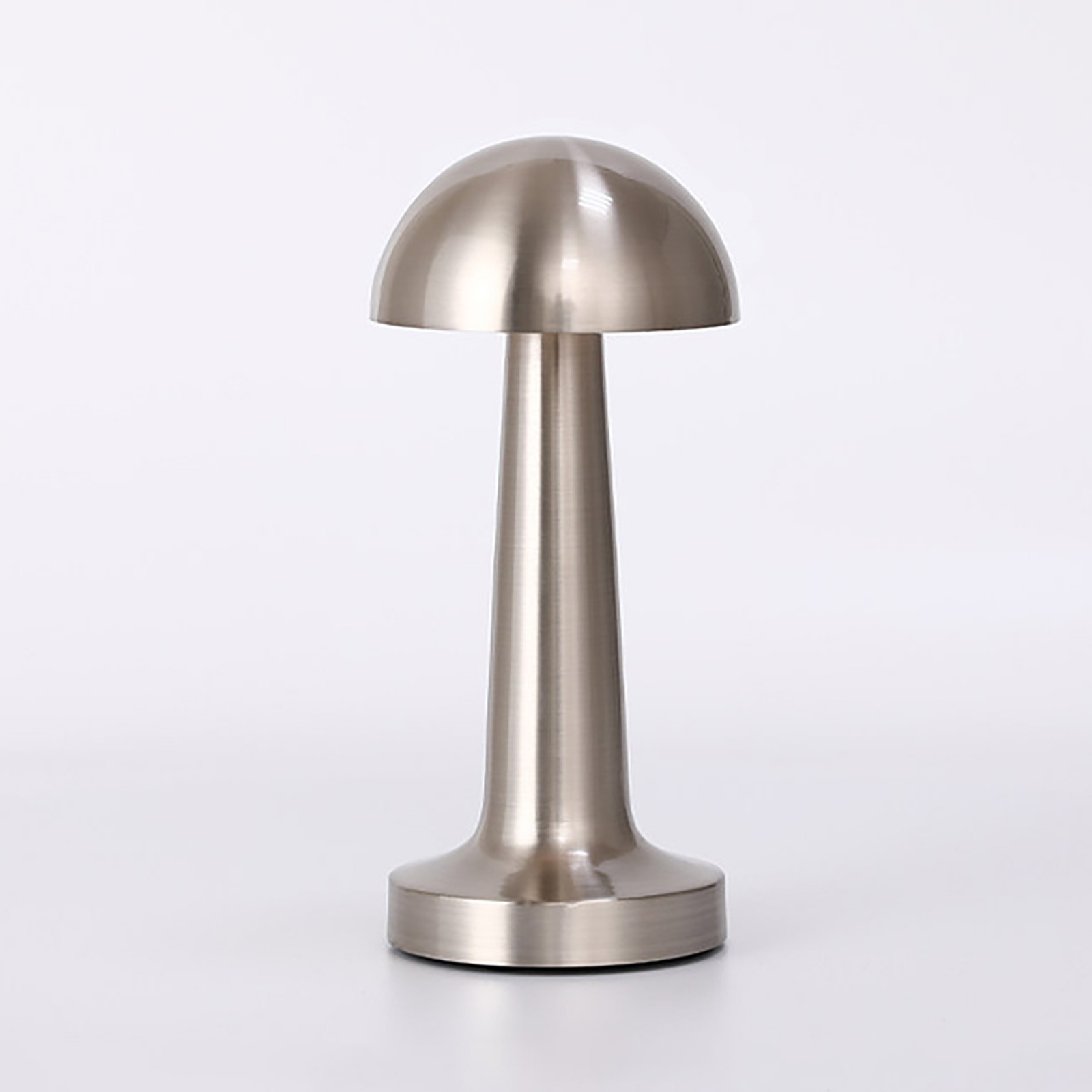 Lámpara de mesa LED - 3 opciones de colores, estilo modernista Art Déco, control táctil, inalámbrica, recargable, para decoración del hogar.