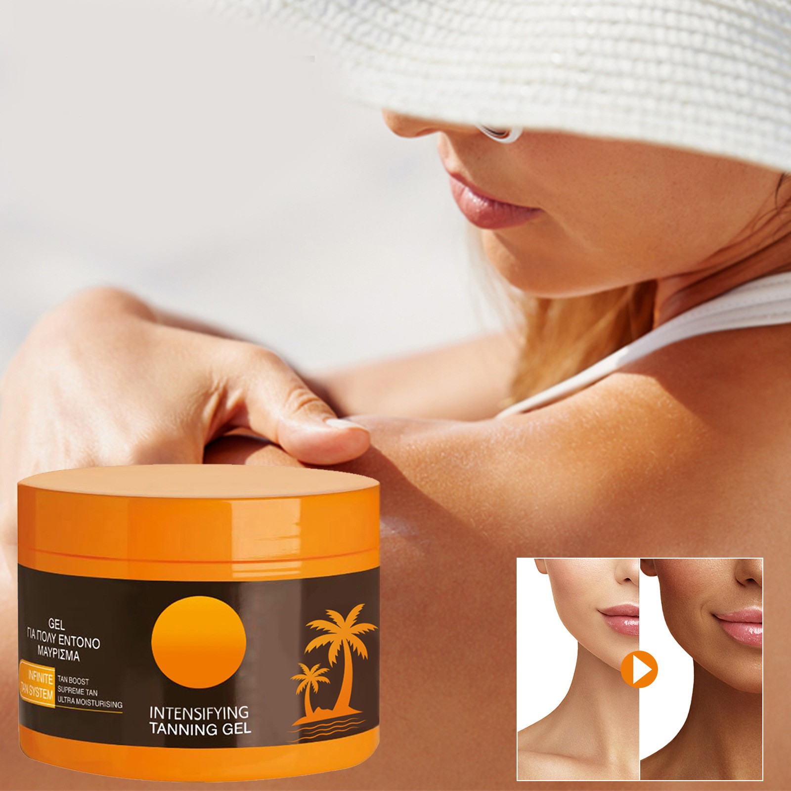 Gel reparador negro