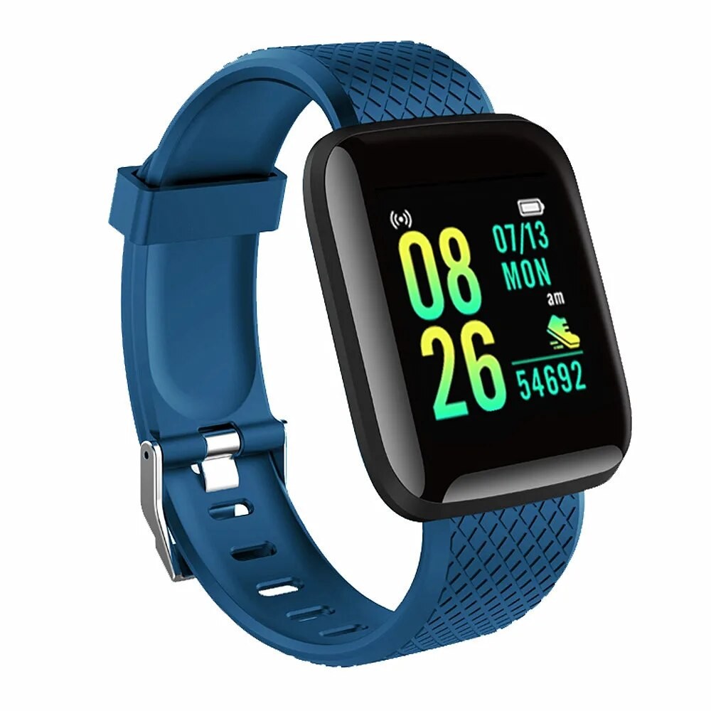 Reloj inteligente multifunción D13: recordatorio de mensajes, control de música, seguimiento deportivo y despertador.