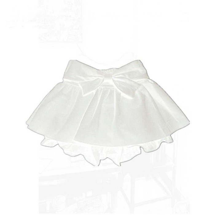 Falda corta para chica, sexy, dulce, de pierna larga, con lazo, para primavera, nueva, sencilla, negra, a juego.