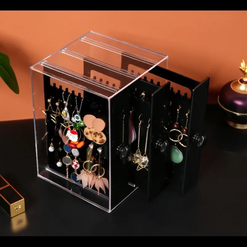 Caja de almacenamiento de cosméticos de acrílico