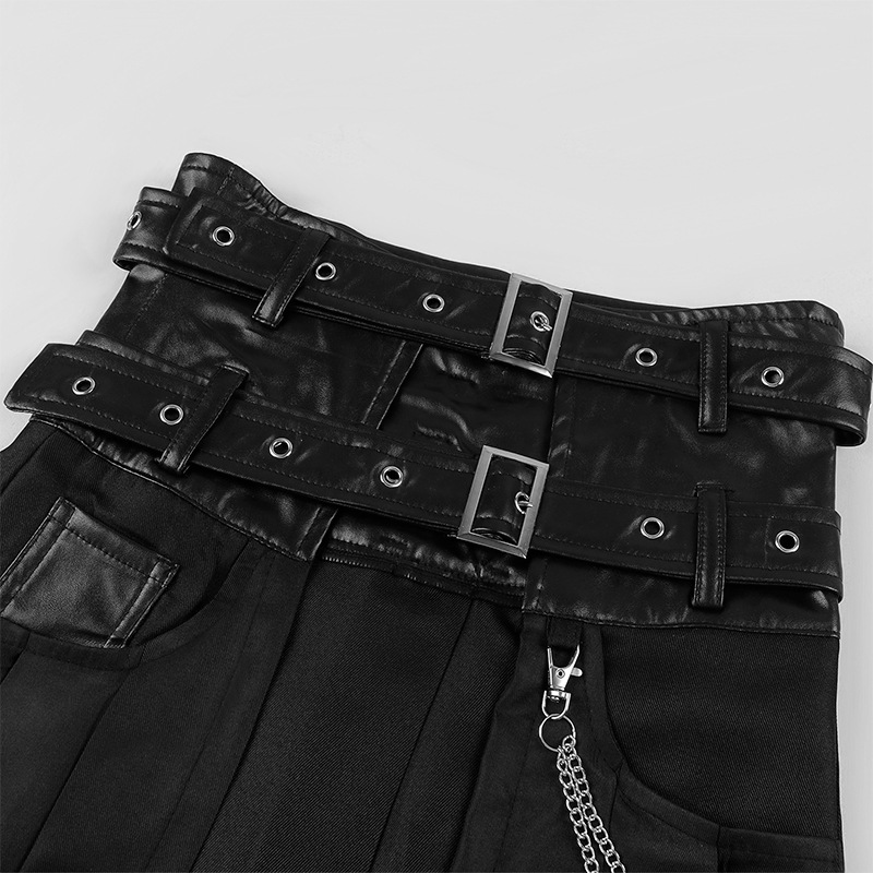 Falda gótica de cenizas de rock oscuro europeo y americano