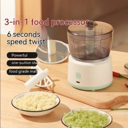 Mini picadora de carne eléctrica doméstica pequeña batidora