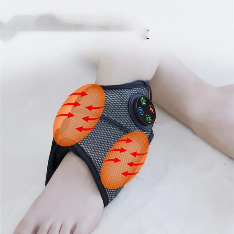 Masajeador de tobillos con compresa caliente eléctrica