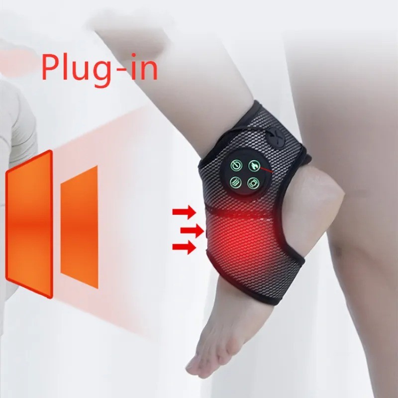 Masajeador de tobillos con compresa caliente eléctrica