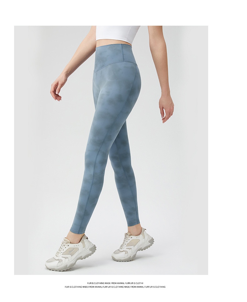 Pantalones de yoga con estampado nude para mujer