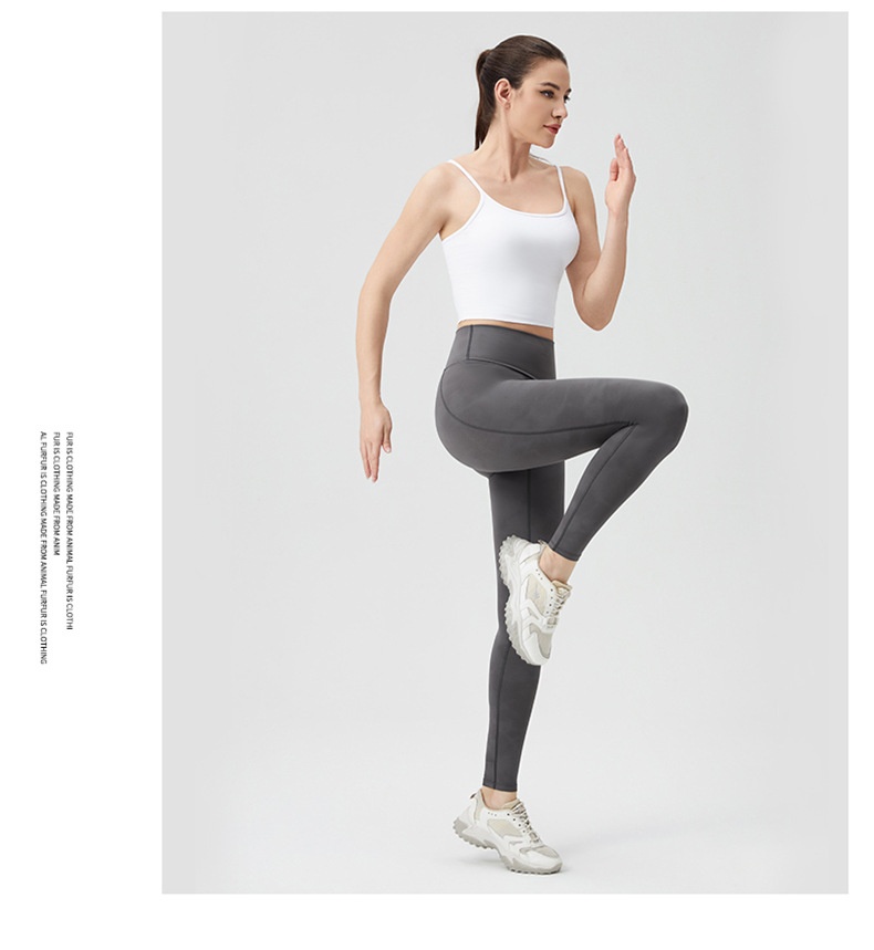 Pantalones de yoga con estampado nude para mujer