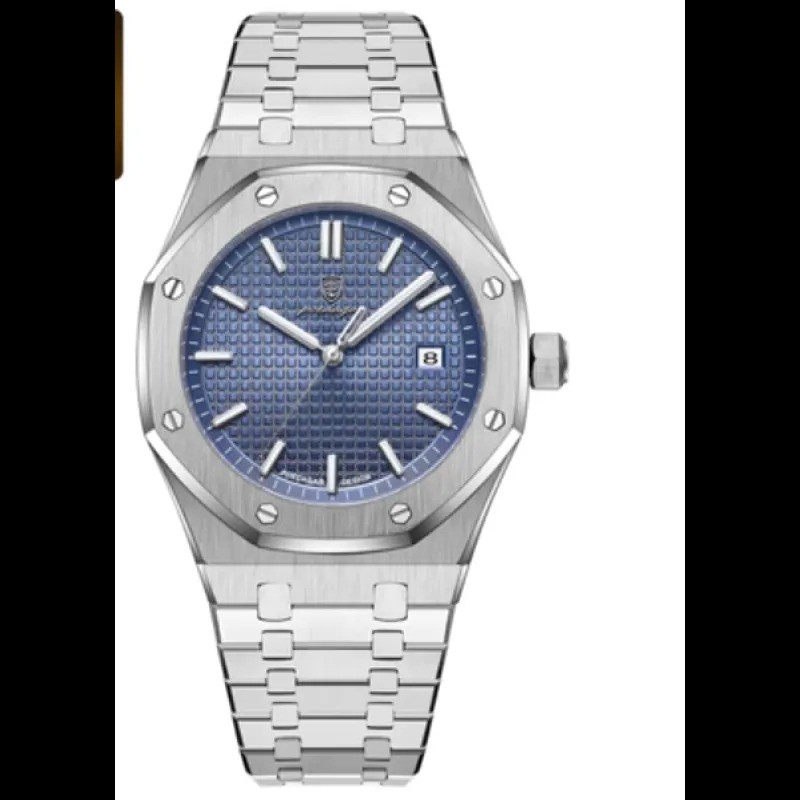 Reloj de moda impermeable con calendario luminoso - Tendencia empresarial
