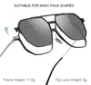Gafas de sol polarizadas magnéticas 3 en 1 para hombre y mujer
