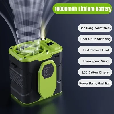 Ventilador portátil multifunción para exteriores