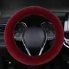 Funda universal de felpa para volante de coche