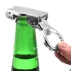 Abridor de botellas plegable con tapa