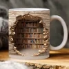 Taza con estantería 3D