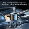 Luz de ambiente de aromaterapia para portaequipajes de coche con cielo estrellado