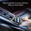 Luz de ambiente de aromaterapia para portaequipajes de coche con cielo estrellado