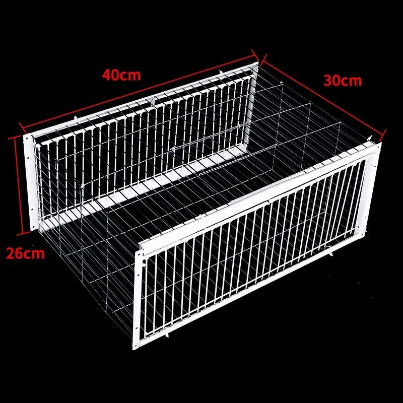Jaula para pájaros AutoTrap - Solo entrada, sin salida, con base