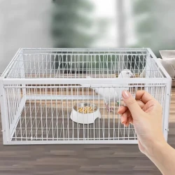 Jaula para pájaros AutoTrap - Solo entrada, sin salida, con base