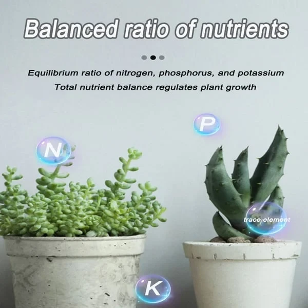 Fertilizante orgánico universal en tabletas de liberación lenta para jardinería doméstica