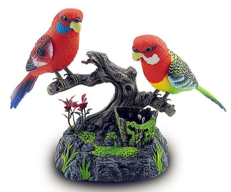 Juguetes para pájaros loros parlantes