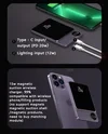 Batería externa magnética Macsafe (Compra 10 000 mAh y ahorra más)