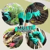 Guantes protectores con garras para jardinería