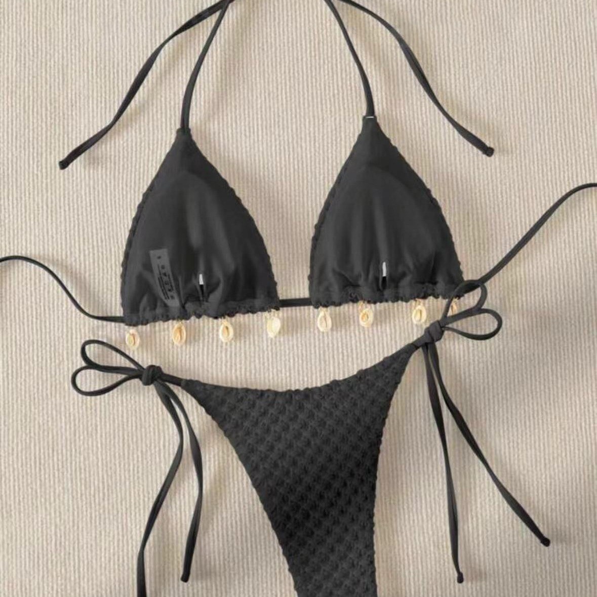 Traje de baño dividido de tela especial