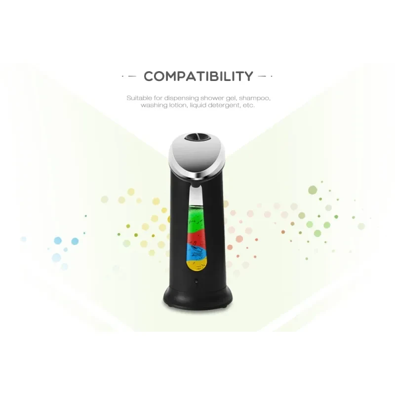 Dispensador de jabón líquido con sensor inteligente