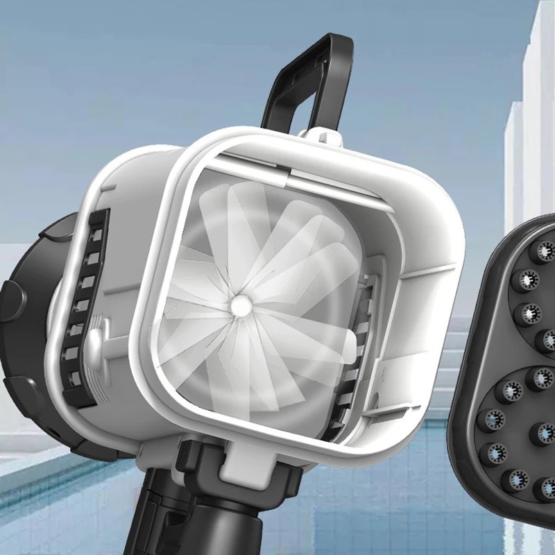 Máquina de burbujas Gatling de 64 agujeros: juguete eléctrico automático con burbujas intermitentes para niños