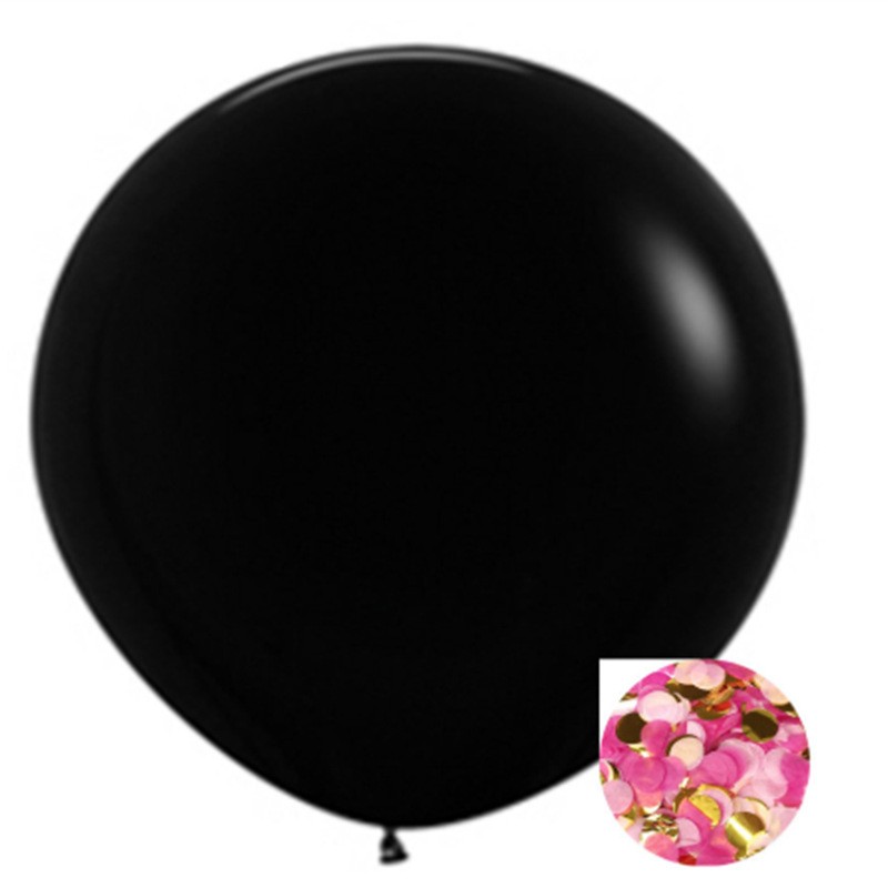 10 globos gigantes rosas de 91 cm - Globos inflables redondos de látex para decoración de habitaciones, fiestas de cumpleaños y bodas