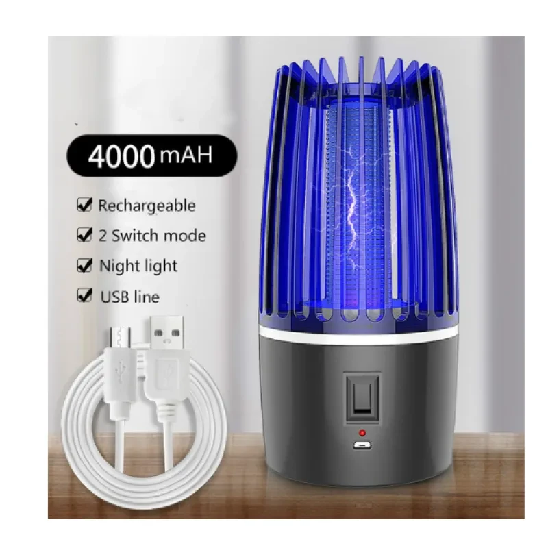 Lámpara antimosquitos recargable