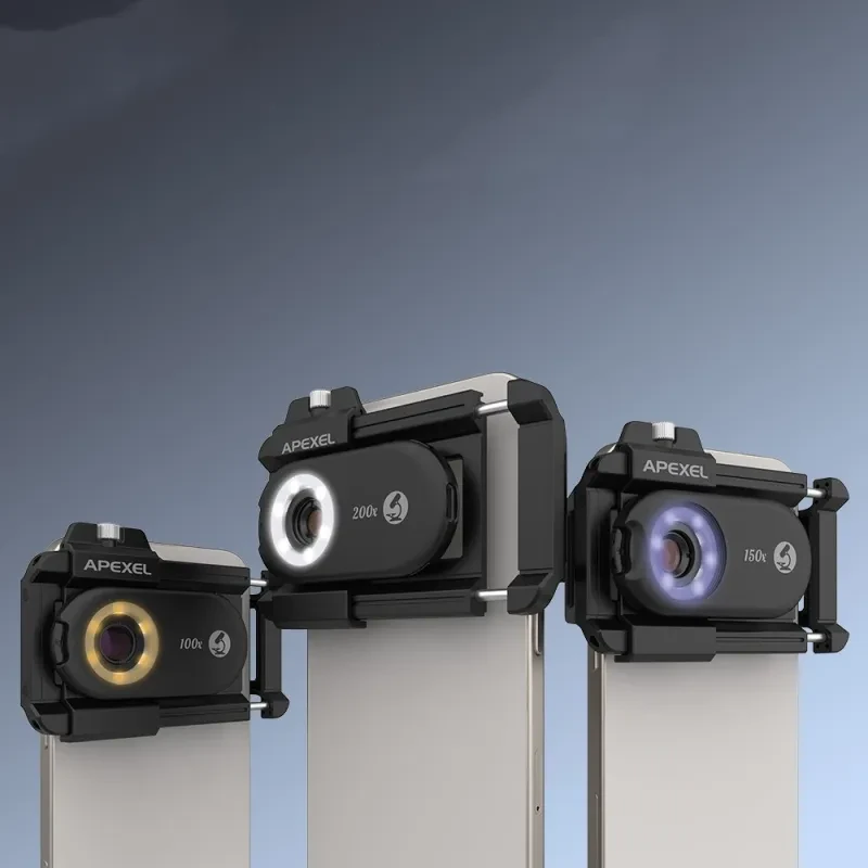 Microscopio para teléfono móvil