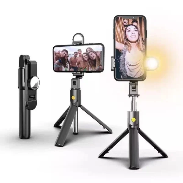 Palo selfie inalámbrico Bluetooth 6 en 1
