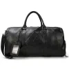 Bolso de mano de cuero para viajes de negocios