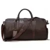 Bolso de mano de cuero para viajes de negocios