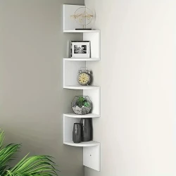 Estante de almacenamiento de madera multicapa