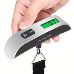 Báscula electrónica portátil para equipaje