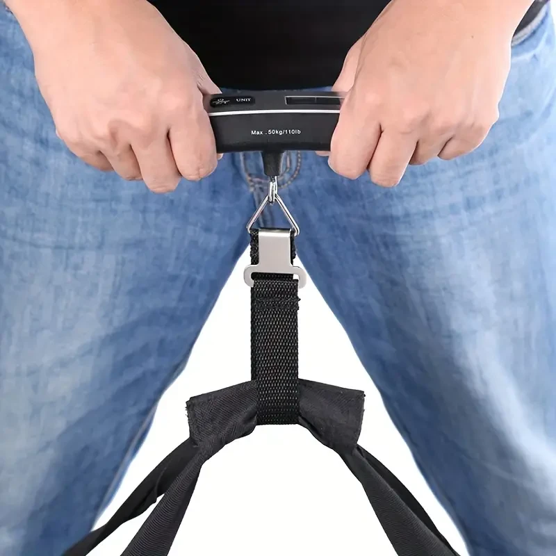 Báscula electrónica portátil para equipaje