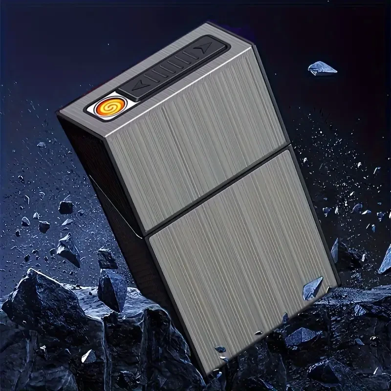 Encendedor y cigarrillos recargable por USB 2 en 1