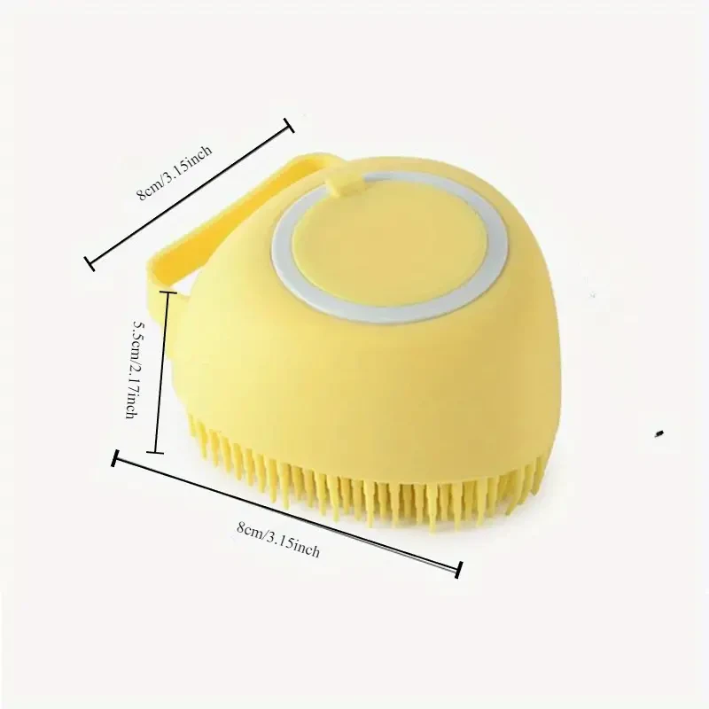 Cepillo de masaje para baño de cachorros