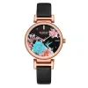 Reloj de moda con cinturón de malla