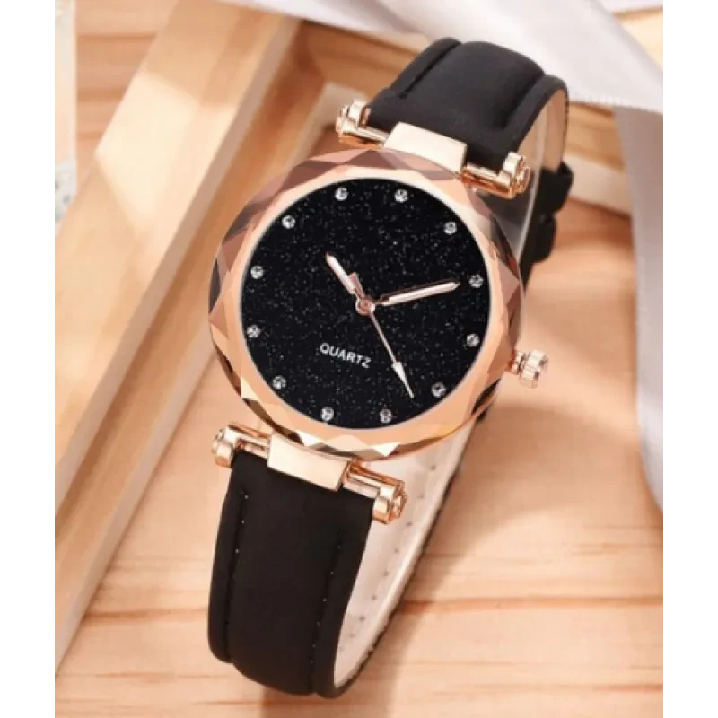 Reloj con cinturón esmerilado Star Fashion