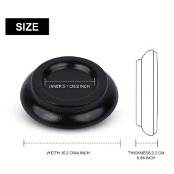 4 protectores de suelo para ruedas de piano vertical de madera con espuma antideslizante y antirruido.