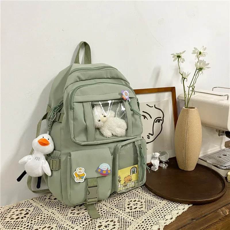 Mochila escolar estilo Harajuku para estudiantes
