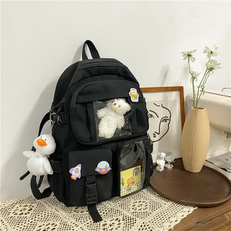 Mochila escolar estilo Harajuku para estudiantes