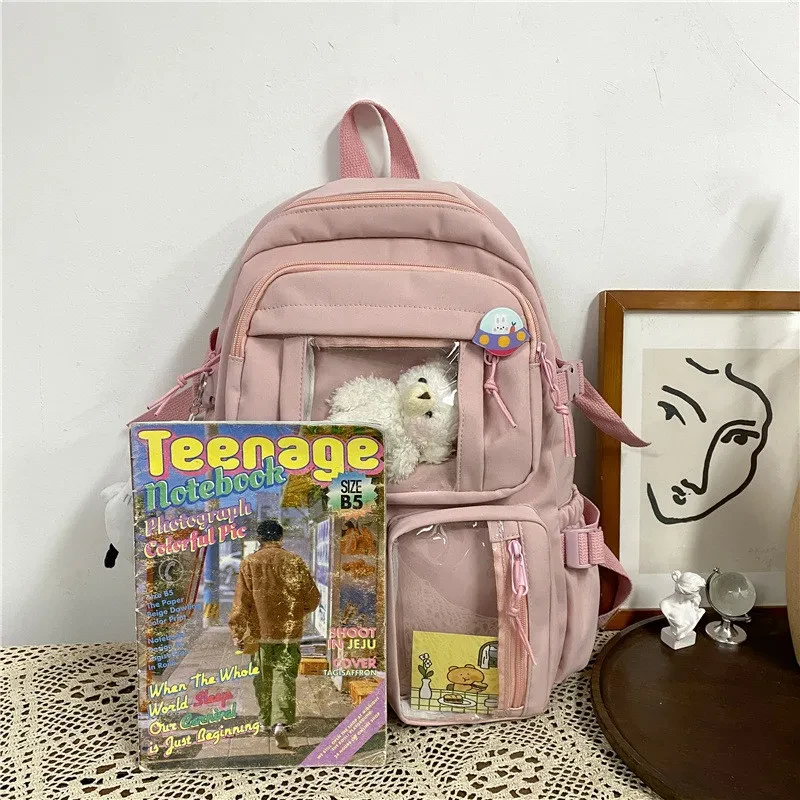 Mochila escolar estilo Harajuku para estudiantes