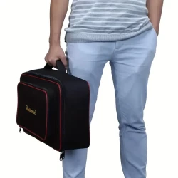 Pedalera individual Rockhouse: ligera, duradera y de gran capacidad, ideal para pedales de efectos de guitarra.