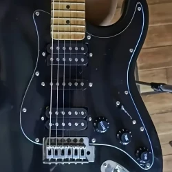 Guitarra eléctrica precableada con golpeador ST y pastillas humbucker Colis individuales, mástil, puente central