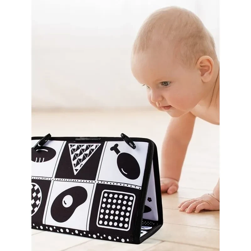 Juguete de entrenamiento visual con gráfico cognitivo de pared plegable