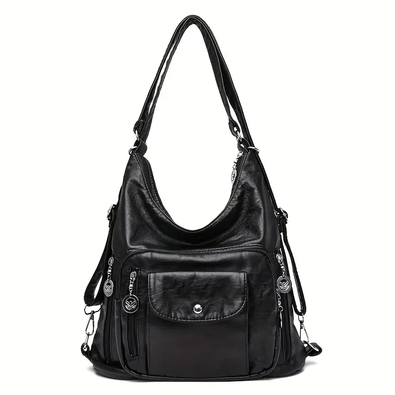 Bolso hobo de cuero vintage atemporal