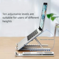 Soporte ajustable para portátil: ergonómico, portátil y con altura ajustable